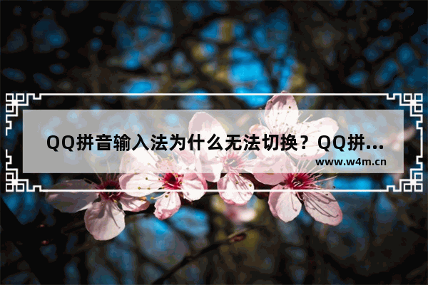 QQ拼音输入法为什么无法切换？QQ拼音输入法无法切换解决方法一览