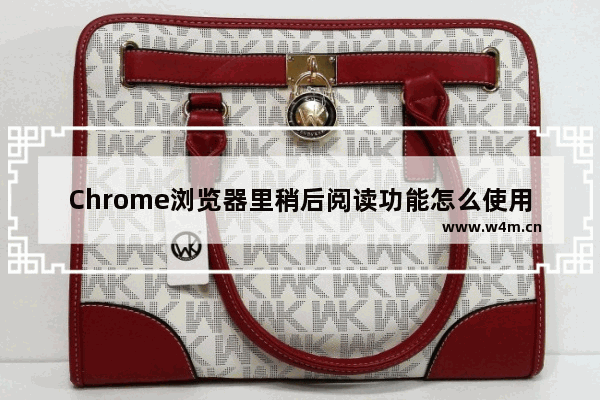 Chrome浏览器里稍后阅读功能怎么使用？稍后阅读功能使用方法讲解