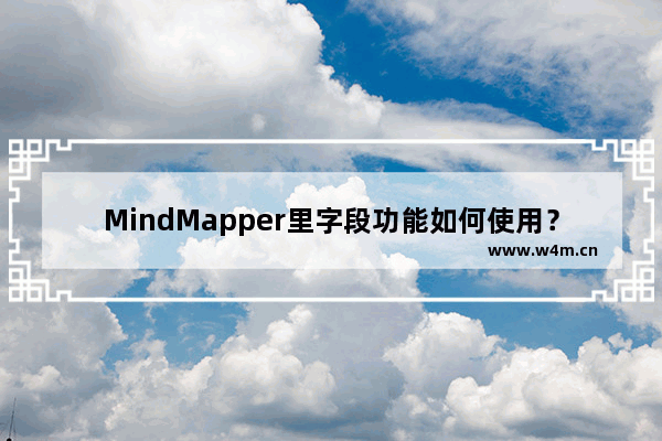 MindMapper里字段功能如何使用？MindMapper里字段功能使用方法详解