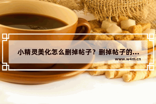 小精灵美化怎么删掉帖子？删掉帖子的步骤分享