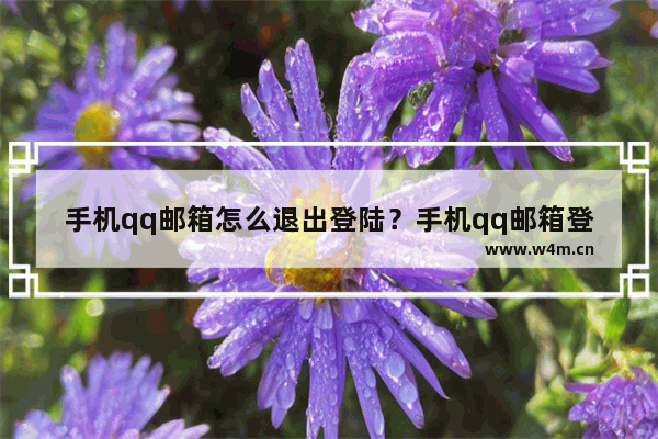 手机qq邮箱怎么退出登陆？手机qq邮箱登录状态注销流程一览