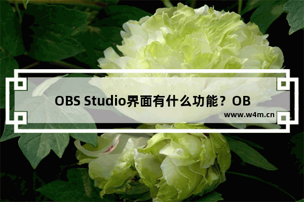 OBS Studio界面有什么功能？OBS Studio界面功能及用法说明