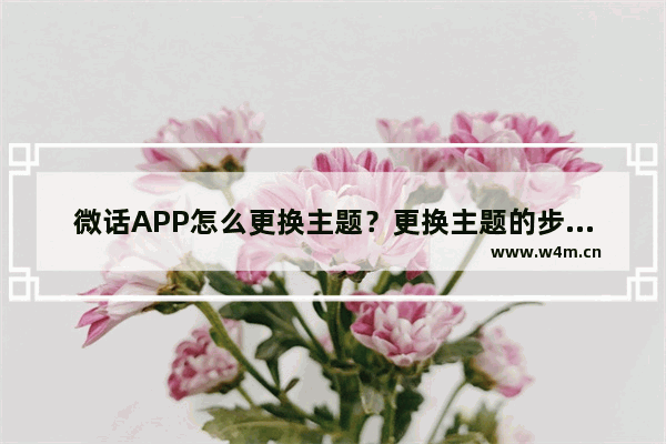 微话APP怎么更换主题？更换主题的步骤分享