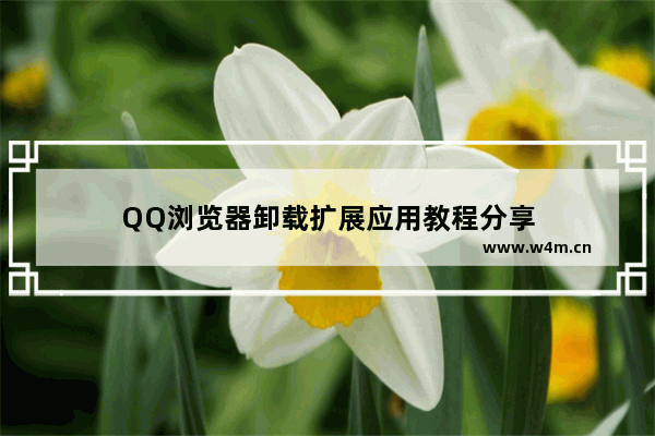 QQ浏览器卸载扩展应用教程分享