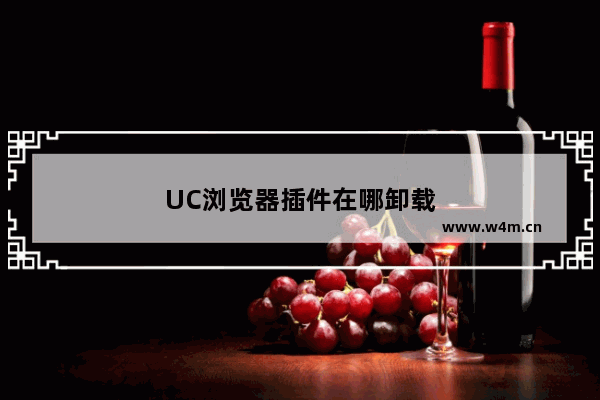 UC浏览器插件在哪卸载