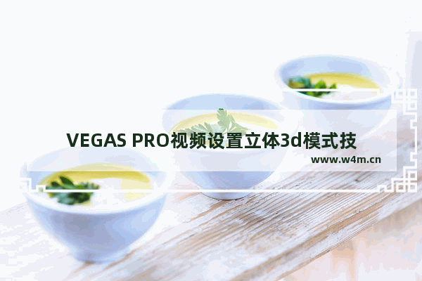 VEGAS PRO视频设置立体3d模式技巧分享