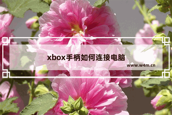 xbox手柄如何连接电脑