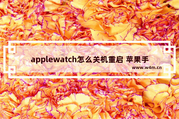 applewatch怎么关机重启 苹果手表死机重启方法