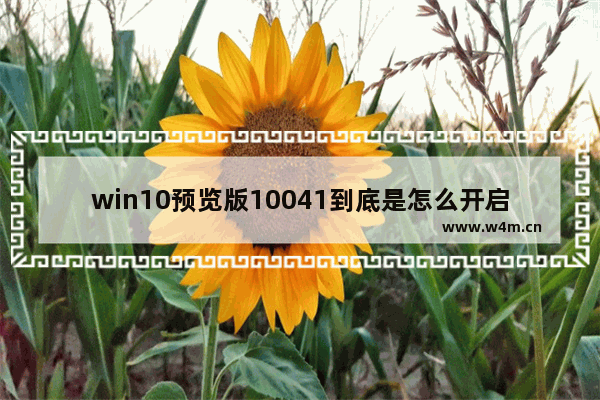 win10预览版10041到底是怎么开启斯巴达浏览器？