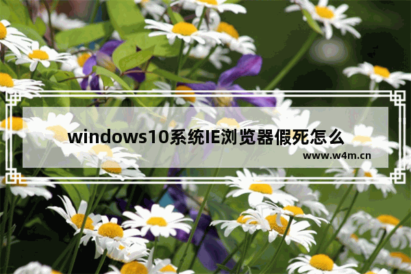 windows10系统IE浏览器假死怎么解决？windows10系统IE浏览器假死的解决办法介绍