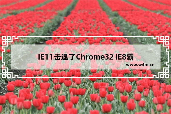 IE11击退了Chrome32 IE8霸主难撼！