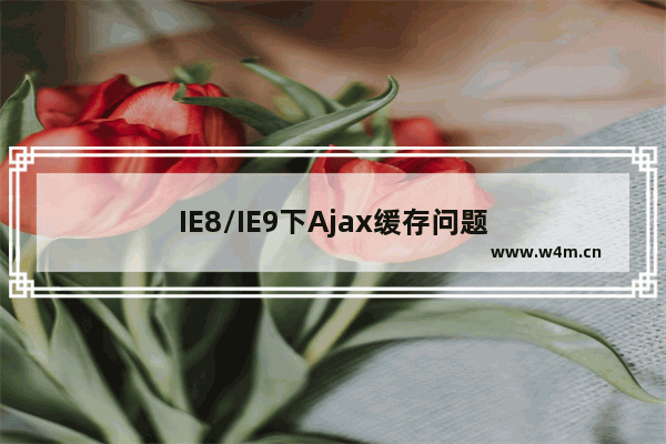 IE8/IE9下Ajax缓存问题