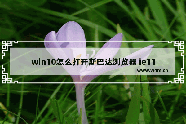 win10怎么打开斯巴达浏览器 ie11开启Spartan浏览器教程