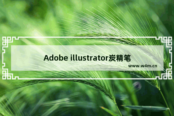 Adobe illustrator炭精笔使用方法介绍