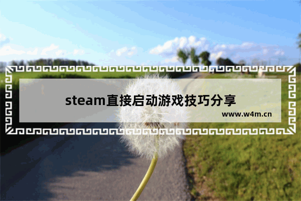 steam直接启动游戏技巧分享