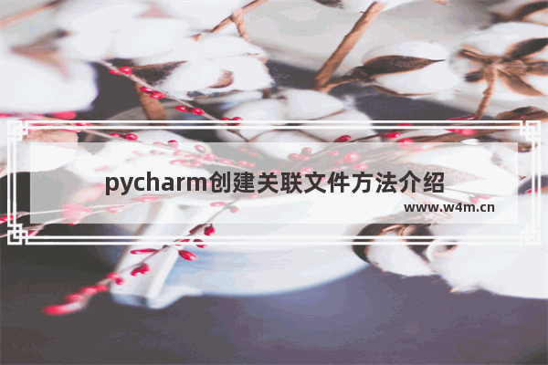 pycharm创建关联文件方法介绍