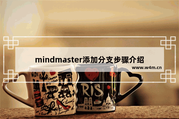 mindmaster添加分支步骤介绍