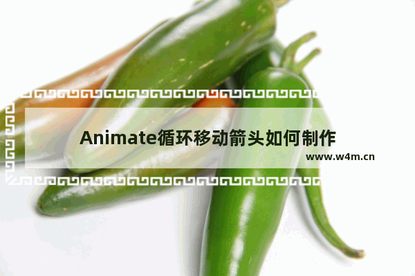 Animate循环移动箭头如何制作