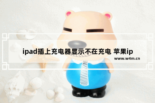 ipad插上充电器显示不在充电 苹果ipad无法充电的原因