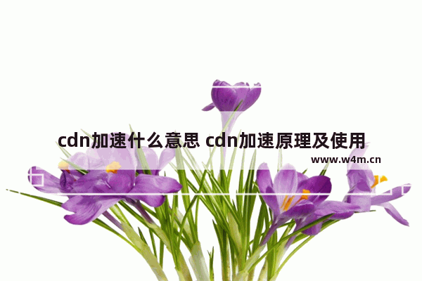 cdn加速什么意思 cdn加速原理及使用方法