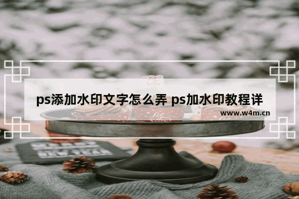 ps添加水印文字怎么弄 ps加水印教程详细步骤