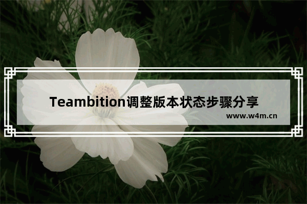 Teambition调整版本状态步骤分享