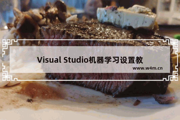 Visual Studio机器学习设置教程分享