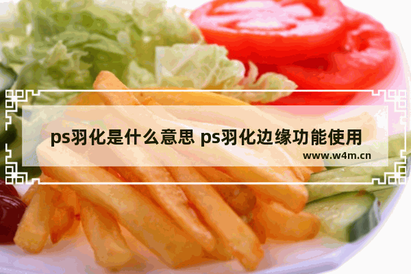 ps羽化是什么意思 ps羽化边缘功能使用