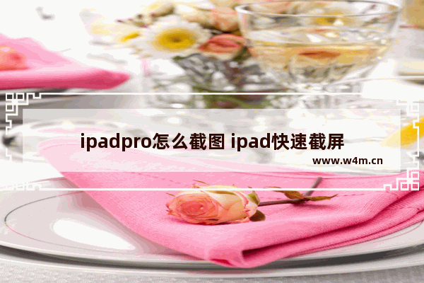 ipadpro怎么截图 ipad快速截屏的七种方式