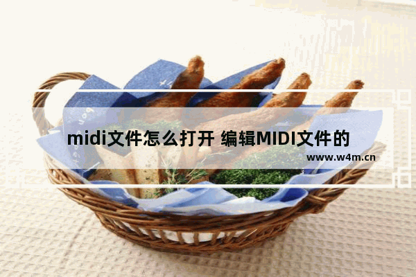 midi文件怎么打开 编辑MIDI文件的软件