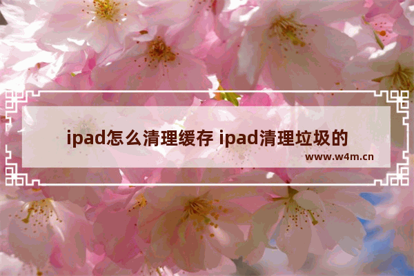 ipad怎么清理缓存 ipad清理垃圾的方法讲解