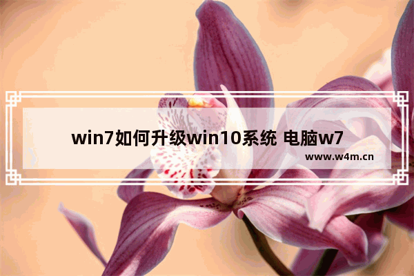 win7如何升级win10系统 电脑w7升级w10的方法