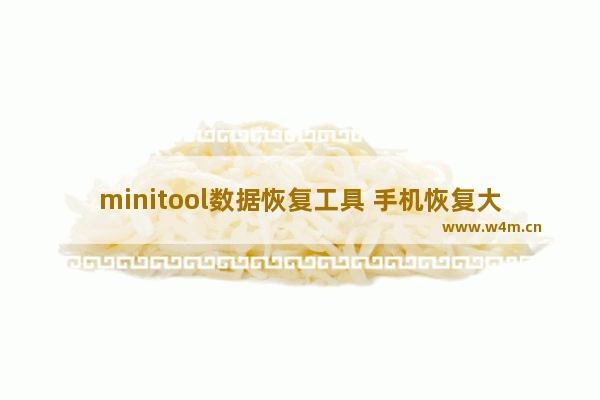 minitool数据恢复工具 手机恢复大师免费版讲解