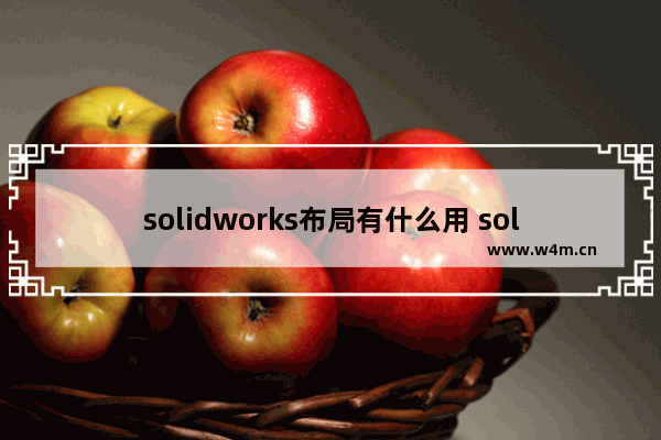 solidworks布局有什么用 solidworks画车间布置图