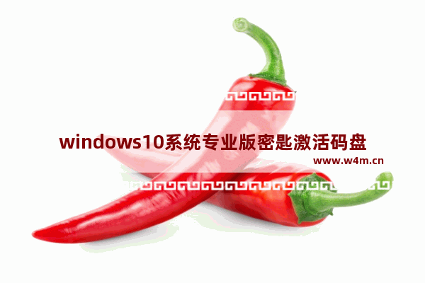 windows10系统专业版密匙激活码盘点