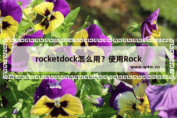 rocketdock怎么用？使用RocketDock仿苹果任务栏的操作教程