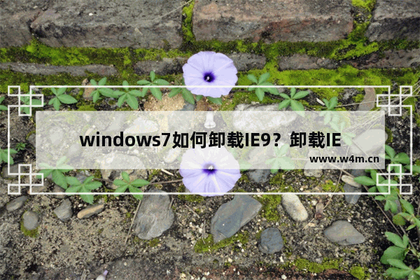 windows7如何卸载IE9？卸载IE9的详细步骤