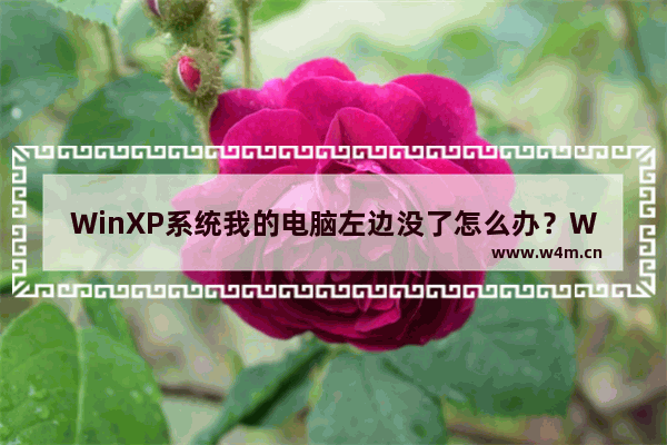 WinXP系统我的电脑左边没了怎么办？WinXP找回我的电脑左侧栏的方法