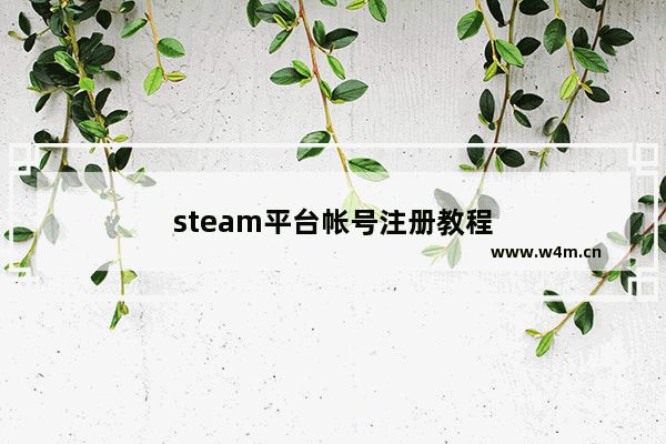 steam平台帐号注册教程