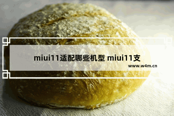 miui11适配哪些机型 miui11支持手机汇总一览