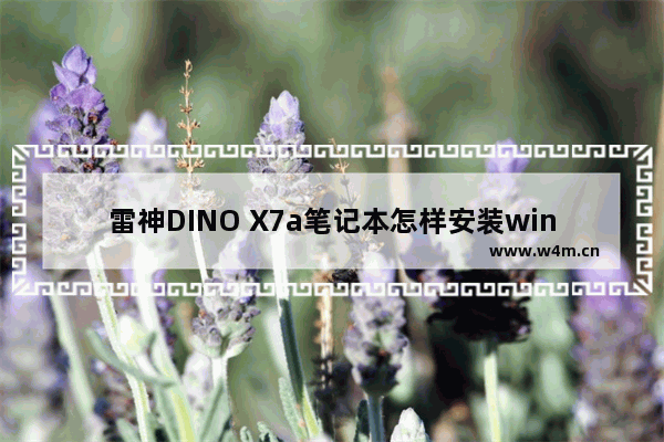 雷神DINO X7a笔记本怎样安装win10系统 安装win10系统方法说明