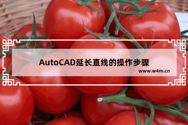 AutoCAD延长直线的操作步骤