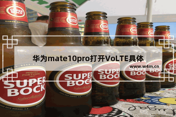 华为mate10pro打开VoLTE具体操作方法