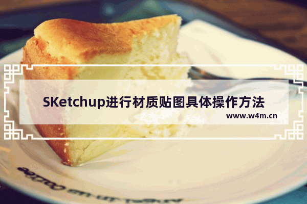 SKetchup进行材质贴图具体操作方法