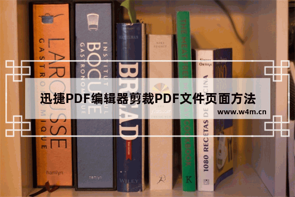 迅捷PDF编辑器剪裁PDF文件页面方法