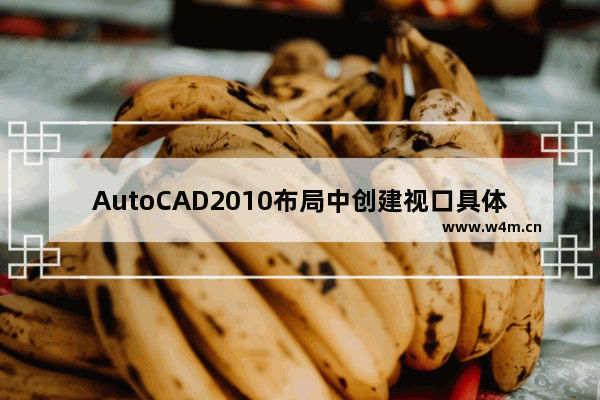 AutoCAD2010布局中创建视口具体操作方法