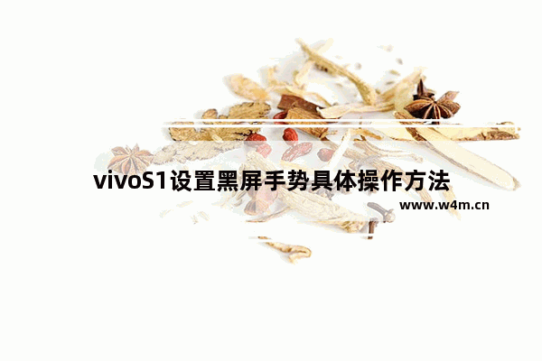 vivoS1设置黑屏手势具体操作方法