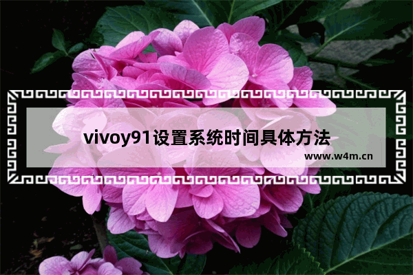 vivoy91设置系统时间具体方法