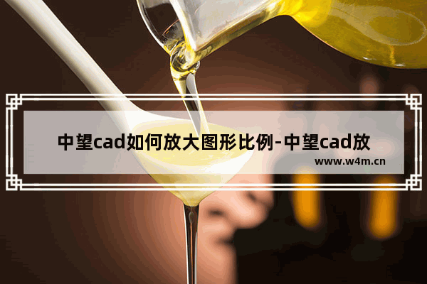 中望cad如何放大图形比例-中望cad放大图形比例的方法