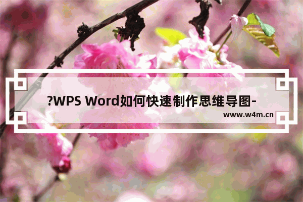 ?WPS Word如何快速制作思维导图-WPS文档电脑版中插入并编辑思维导图的教程